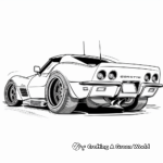 Fancy Corvette C3 Coloring Pages 3