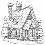 Fancy Luxury Cabin Coloring Pages 3
