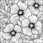 Fantastic Floral Designs: Gel Pen Coloring Pages 3