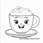 Fantastic Frappuccino Coloring Pages 1