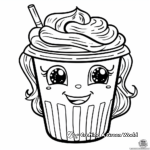 Fantastic Frappuccino Coloring Pages 3