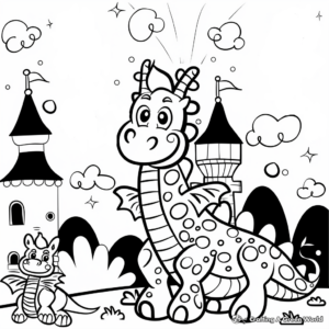 Magic Kingdom Coloring Pages - Free &amp; Printable!
