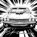 Fast and Furious Film Poster Inspired Coloring Pages 3