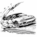 Fast and Furious Logo Coloring Pages 3