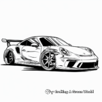 Fast and Furious Supercars Coloring Pages 4