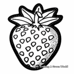Felt Fruit Coloring Pages: Deliciously Fun 2