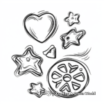 Fidget Spinner Shapes: Star, Heart, and More Coloring Pages 4