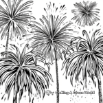 Fiesta Fireworks Celebration Coloring Pages 1