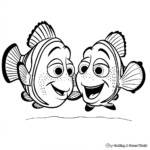Finding Nemo and Friends Coloring Pages 4