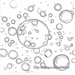 Floating Soap Bubbles Coloring Pages 1