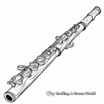 Flute Fantasy Coloring Pages 2