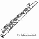 Flute Fantasy Coloring Pages 4