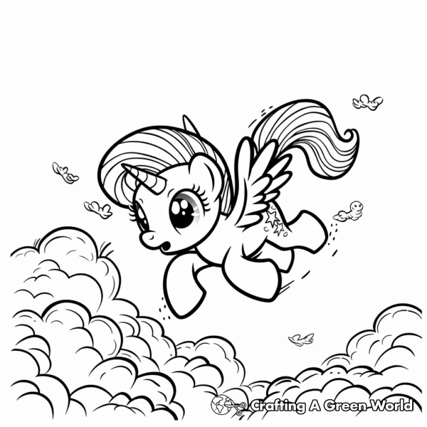 Fluttershy Coloring Pages - Free & Printable!