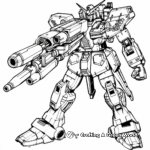 For Kids: SD Gundam Coloring Pages 1