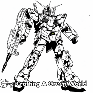 Gundam Coloring Pages - Free &amp; Printable!