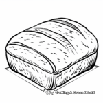Freshly Baked Bread Coloring Pages 2