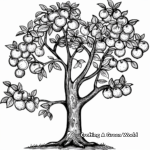 Fruitful Tree of Hope Coloring Pages 1