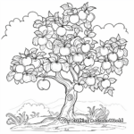 Fruitful Tree of Hope Coloring Pages 4