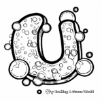 Fun Bubble Letter Coloring Pages 2