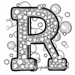 Fun Bubble Letter Coloring Pages 4