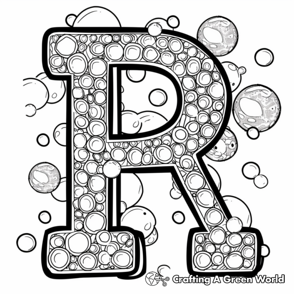 Bubble Coloring Pages Free Printable 