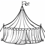 Fun Circus Tent Coloring Pages 2