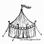 Fun Circus Tent Coloring Pages 4