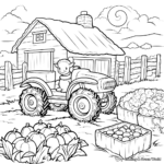 Fun Farm Life Coloring Lead Sheets 4