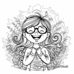 Fun Gratitude Character Coloring Pages 4