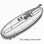 Fun Gun Surfboard Coloring Pages 3