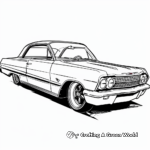 Fun Lowrider Toy Car Coloring Pages 4