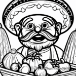 Fun Mexican Fiesta Coloring Pages 3
