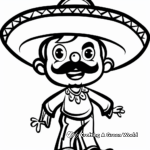 Fun Mexican Fiesta Coloring Pages 4