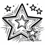 Fun Rainbow Star Coloring Pages 4