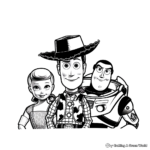 Fun Toy Story Coloring Pages 1