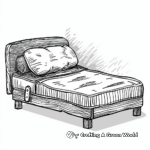 Futon Bed Coloring Sheets 2