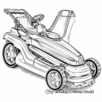 Futuristic Lawn Mower Coloring Pages 2