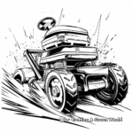 Futuristic Lawn Mower Coloring Pages 4