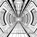 Futuristic Mass Effect Coloring Pages 3
