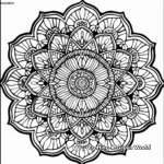 Gaia Mandala Coloring Pages for Advanced Colorists 3