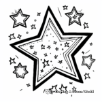 Galaxy Star Coloring Pages 2