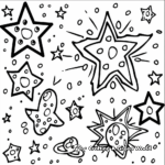 Galaxy Star Coloring Pages 3