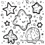 Galaxy Star Coloring Pages 4