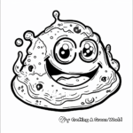 Galaxy Themed Slime Coloring Pages for Kids 2