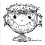 Giant Trophy Cup Coloring Pages 1