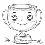 Giant Trophy Cup Coloring Pages 2