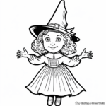 Glinda: Good Witch of the South Coloring Pages 1