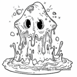 Glitter Slime Coloring Pages 2