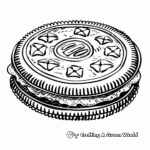 Golden Oreo Coloring Pages 1