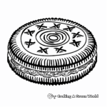 Golden Oreo Coloring Pages 4